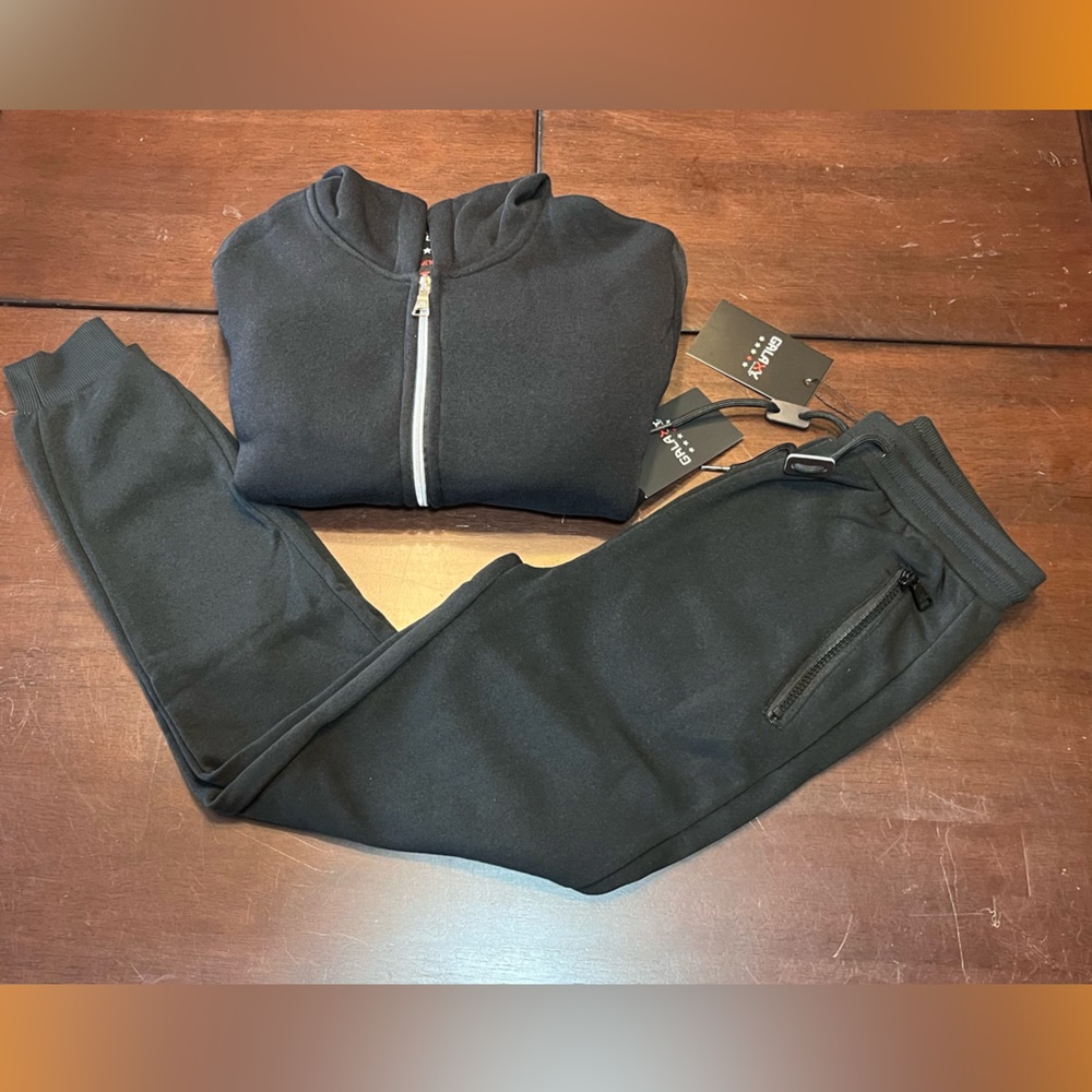 Kids sweatsuit Gray,size S (8).